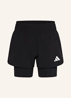 Adidas Szorty All Sports Pacer Nxt 2In1 schwarz