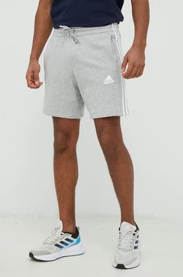 adidas szorty bawełniane męskie kolor szary IC9437