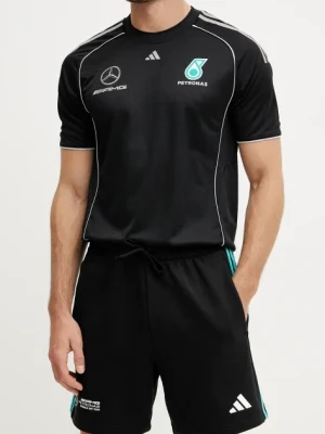 adidas szorty bawełniane x Mercedes męskie kolor czarny JV5429