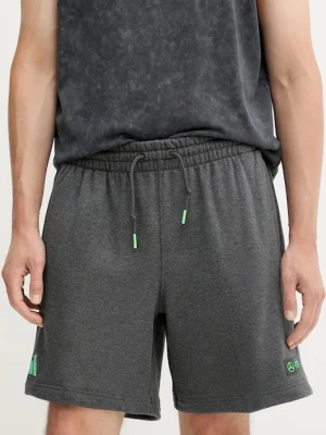 adidas szorty bawełniane x Mercedes męskie kolor szary JZ2213