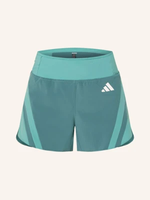 Adidas Szorty Do Biegania 2 W 1 Adizero Archive Running Gel gruen