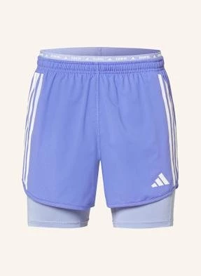 Adidas Szorty Do Biegania 2 W 1 Own The Run blau