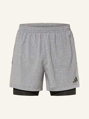 Adidas Szorty Do Biegania 2 W 1 Own The Run Climacool grau