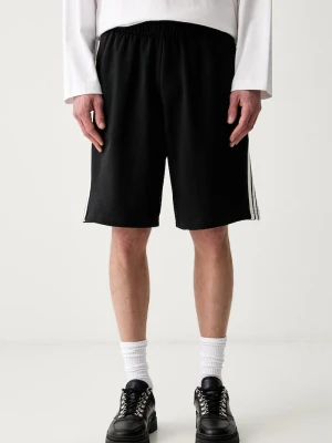 adidas szorty dresowe męskie bawełniane czarny