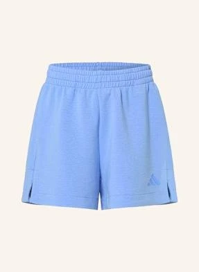 Adidas Szorty Dresowe Soft Lux Loose blau