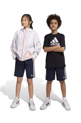 adidas szorty dziecięce U 3S WN kolor granatowy regulowana talia