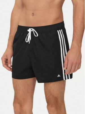 adidas Szorty kąpielowe 3-Stripes CLX Swim Shorts HT4367 Czarny Regular Fit