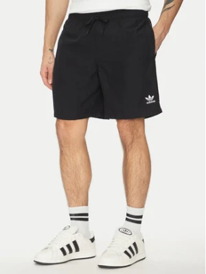 adidas Szorty kąpielowe adicolor 8-Inch JC9184 Czarny Regular Fit