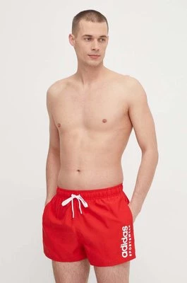 adidas szorty kąpielowe kolor czerwony IR6224