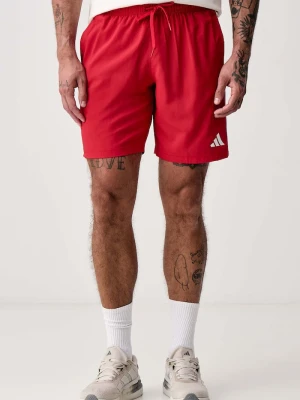 adidas szorty kąpielowe męskie Three Stripes czerwony