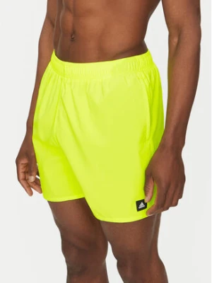 adidas Szorty kąpielowe Solid CLX JL5560 Zielony Regular Fit