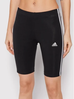 adidas Szorty rowerowe Essentials 3-Stripes Bike GR3866 Czarny Extra Slim Fit