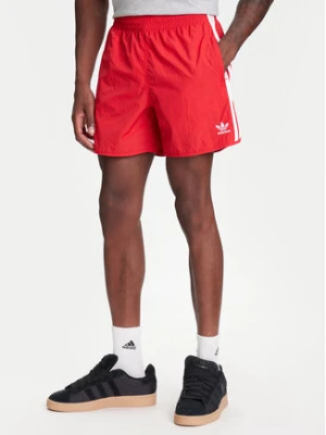 adidas Szorty sportowe adicolor Classics Sprinter IU0771 Czerwony Regular Fit