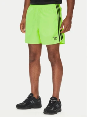 adidas Szorty sportowe adicolor Classics Sprinter JY1269 Zielony Regular Fit