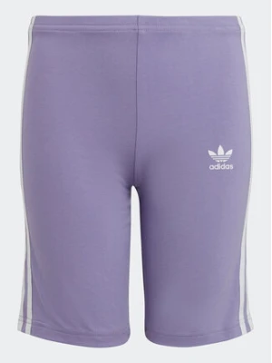 adidas Szorty sportowe Adicolor Cycling Shorts IC3122 Fioletowy
