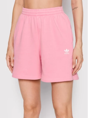 adidas Szorty sportowe adicolor Essentials French Terry HM1817 Różowy Regular Fit