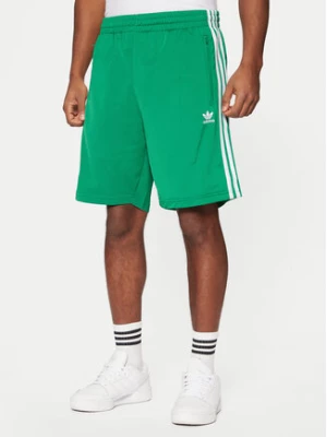 adidas Szorty sportowe adicolor Firebrid IM9420 Zielony Regular Fit