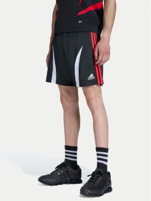 adidas Szorty sportowe adicolor Teamgeist KD5871 Czarny Regular Fit
