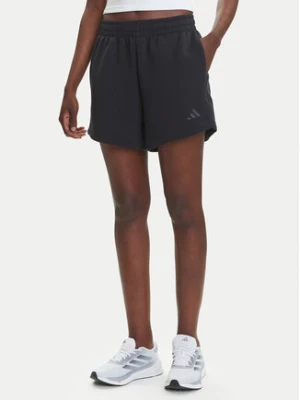 adidas Szorty sportowe ALL SZN Soft Lux JM3751 Czarny Loose Fit