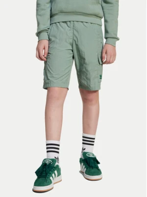 adidas Szorty sportowe Cargo JC8428 Zielony Regular Fit