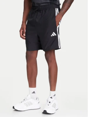 adidas Szorty sportowe Essential 3-Stripes Chelsea JE6436 Czarny Regular Fit