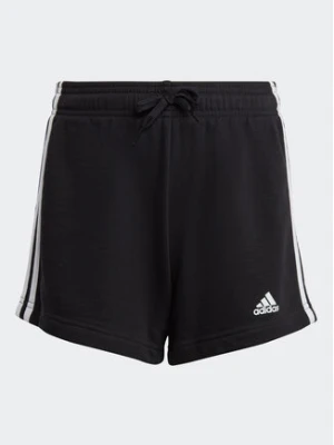 adidas Szorty sportowe Essentials 3-Stripes Shorts IC3631 Czarny Regular Fit