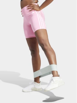 adidas Szorty sportowe Essentials IS4206 Różowy Slim Fit