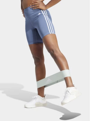 adidas Szorty sportowe Essentials IS4208 Niebieski Slim Fit