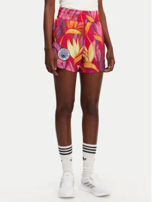 adidas Szorty sportowe FARM Rio Pacer JD6279 Różowy Loose Fit
