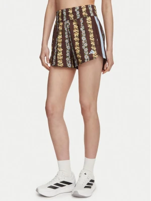 adidas Szorty sportowe Farm Rio Pacer KR0229 Brązowy Loose Fit