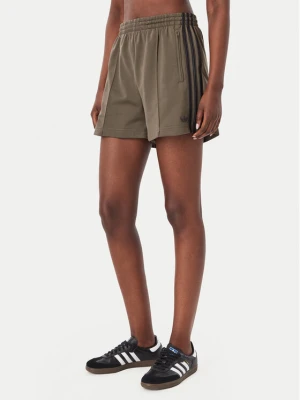 adidas Szorty sportowe Firebird Classic KS4786 Khaki Loose Fit