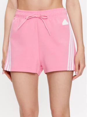 adidas Szorty sportowe Future Icons 3-Stripes Shorts IC0524 Różowy Regular Fit