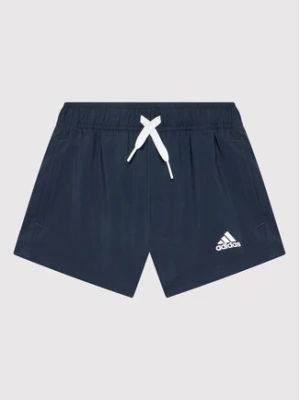 adidas Szorty sportowe GN4095 Granatowy Regular Fit