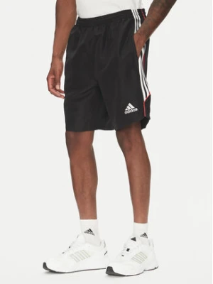 adidas Szorty sportowe Juventus UBP JF0454 Czarny Regular Fit