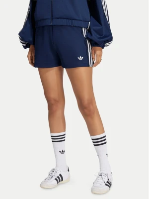 adidas Szorty sportowe Lace 3 Stripes LG4269 Niebieski Regular Fit