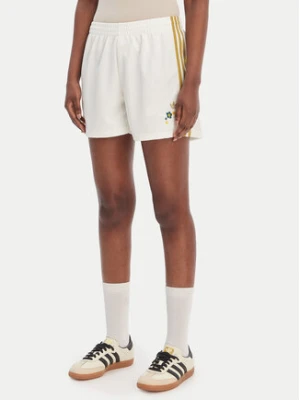 adidas Szorty sportowe Liberty London Firebird KE3663 Biały Loose Fit