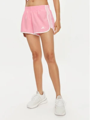adidas Szorty sportowe Marathon 20 IN1533 Różowy Slim Fit