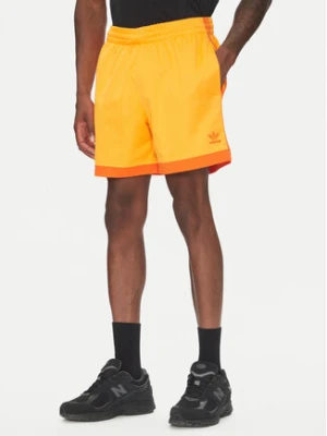 adidas Szorty sportowe Mock Eyelet JP1103 Żółty Regular Fit