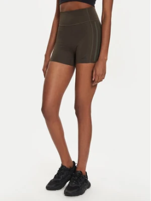 adidas Szorty sportowe Optime 4-Inch IK5480 Khaki Slim Fit