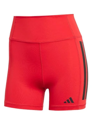adidas Szorty sportowe "Optime" w kolorze czerwonym rozmiar: L 3
