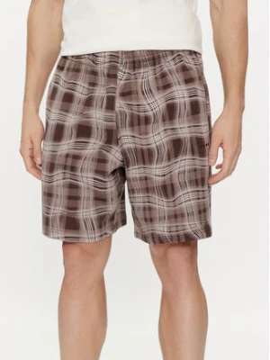 adidas Szorty sportowe Reveal Allover Print HM4949 Brązowy Regular Fit