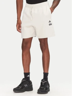 adidas Szorty sportowe Star Wars The Mandalorian™ JI5721 Beżowy Regular Fit