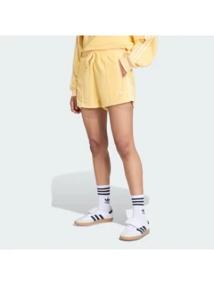adidas Szorty sportowe Terry Towel Firebird KD1395 Żółty Loose Fit