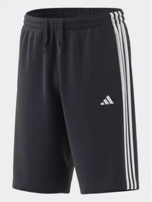 adidas Szorty sportowe Train Essentials AEROREADY 3-Stripes Regular-Fit Shorts IA3018 Czarny Regular Fit