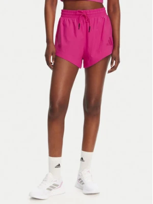 adidas Szorty sportowe Z.N.E. Woven JP4195 Różowy Loose Fit