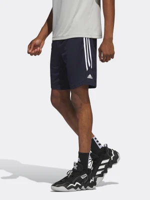 adidas Szorty w kolorze biało-granatowym rozmiar: XXL