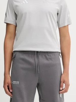 adidas szorty x Mercedes męskie kolor szary JW3479