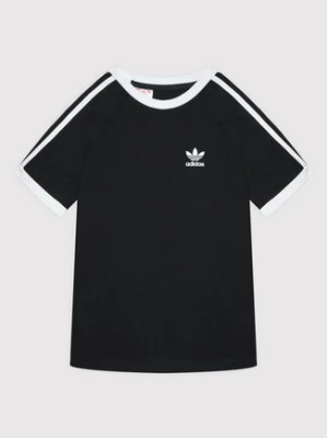 adidas T-Shirt 3-Stripe H35545 Czarny Regular Fit