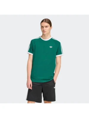 adidas T-Shirt 3-Stripes KE3534 Zielony Regular Fit