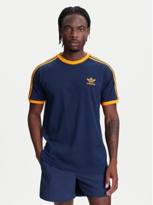 adidas T-Shirt adicolor Classics 3-Stripes KA0472 Granatowy Slim Fit